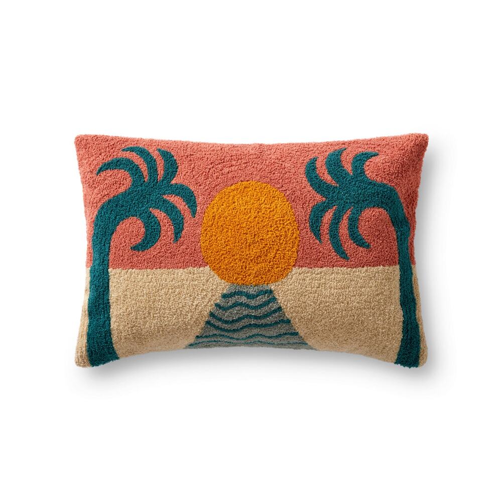 Jungalow Justina Blakeney Isla Sunset Palms Throw Pillow